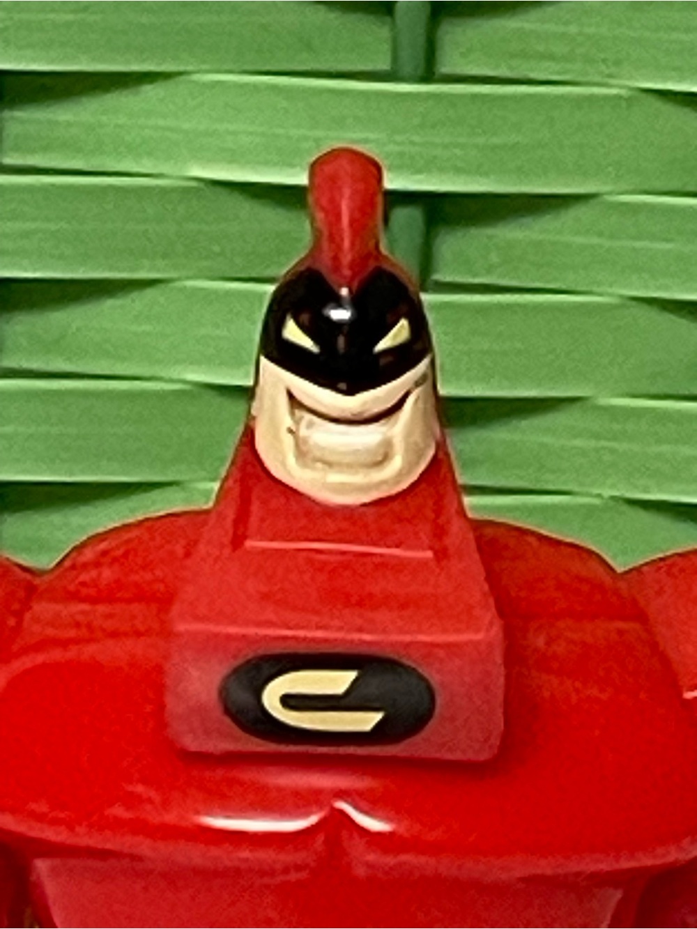 NickelodeonThe Fairly OddParents Crimson Chin Red Action Figure Toy 2007 EUC